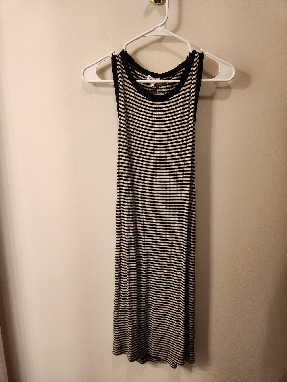 NWT Splendid Striped Open Back Dress Size Small
